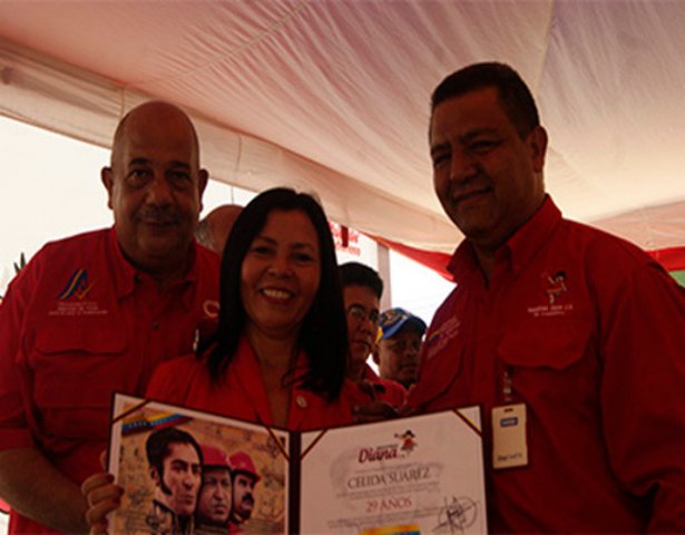 Homenaje a Trabajadores